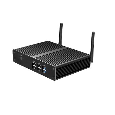 중국 Intel 미니 PC Celeron 시리즈 프로세서 듀얼 HDMI 포트 지원 HD 디스플레이 판매용