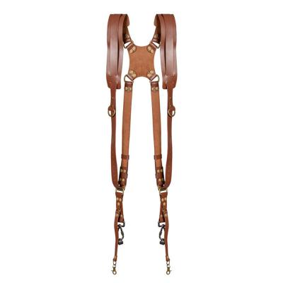 China Universal Leather Camera Strap Camera Photo Equipment Adjustable Digital SLR Camera Strap Adjustable Drop-resistant Strap for sale