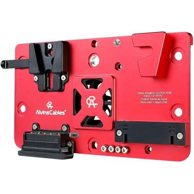 China Alvins Integrated V-Mount Battery Plate for SmallHD Cine 7| Indie 7 |702 Touch Monitor, for VAXIS Wireless Video Transmission Power Supply Mounting Kit for sale