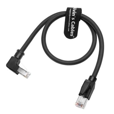 中国 アルヴィンのケーブル 産業用上角 Cat6 60cm シールド金コネクタ 販売のため