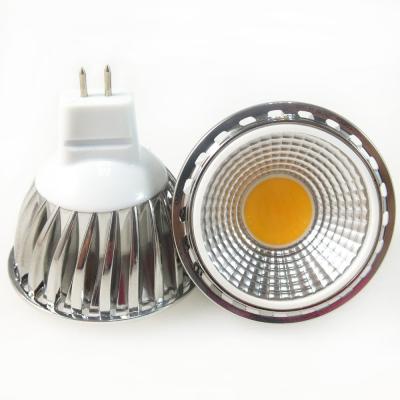 China AC85-265V 5W warm white cob type CE-Listed MR16 LED Bulb Spotlight for sale