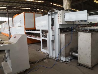 China Ovo de papel moldando Tray Making Machine Reciprocated Drying da polpa hidráulica à venda