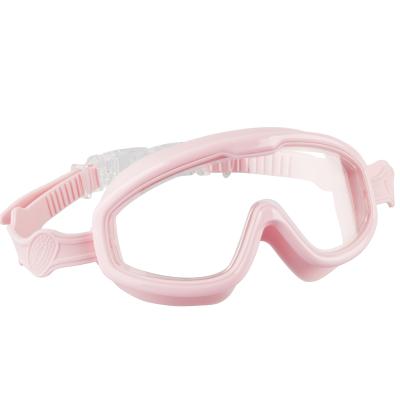China Hot Sale Amazon Frame Swimming Waterproof PC Lens Large Children Swimming Goggles For Swimming for sale