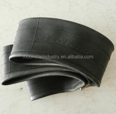 China Natrual Rubber and butyl rubber 2.75/3.00-18 high quality butyl rubber wholesale motorcycle inner tube for sale
