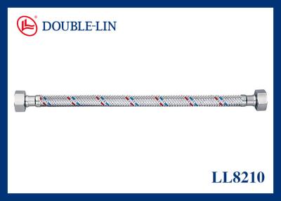 China Coloured Female X Female Stainless Steel Braided Hose for sale