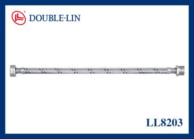 China Brass Nut Female X Male Stainless Steel Braided Hose for sale