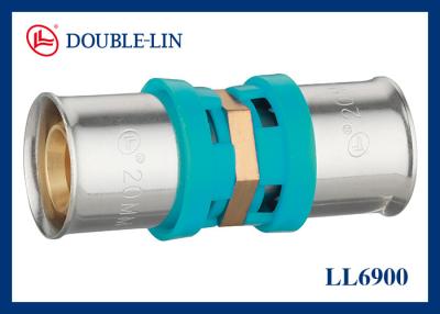 China Straight Union Brass Press Fittings for sale
