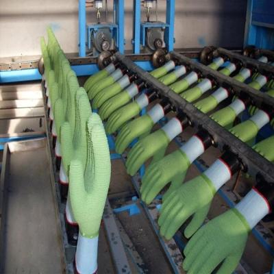 Κίνα Latex Gloves Production Line 200T Machinery Capacity 3-4m Height for Medical Gloves προς πώληση