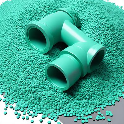 China Bulk Extrusion PVC Plastic Pellets For Pipe Fitting Injection Molding for sale