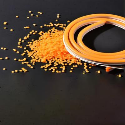 China Co Extruded PVC Plastic Pellets For Injection Molding Lighting Light Guide Strips Weather Resistant for sale