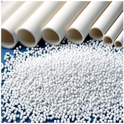 China OEM Anti Wear Virgin PVC Pellets Granules Raw Material For Pipe Production for sale