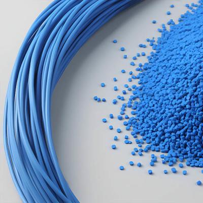 China Fire Resistant Rigid Polyvinyl Chloride PVC Compound Granules Insulation Sheath For Insulated Cables for sale