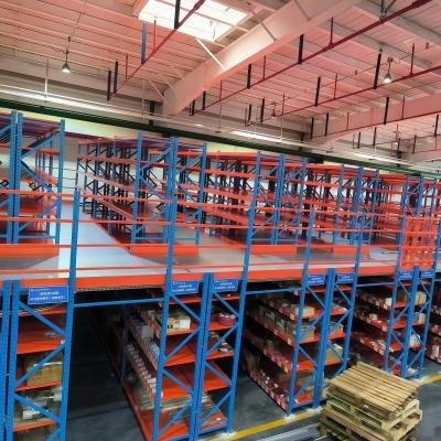 China Mezzanine Racking System Warehouse Storage Stacking Racks Shelves Mezzanine Rack Mezzanine Floor Rack for Warehouse Storage for sale