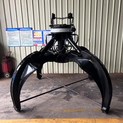 Китай Orange Peel Rotating Excavator Rock Grab Q355B NM400 Hardox500 продается