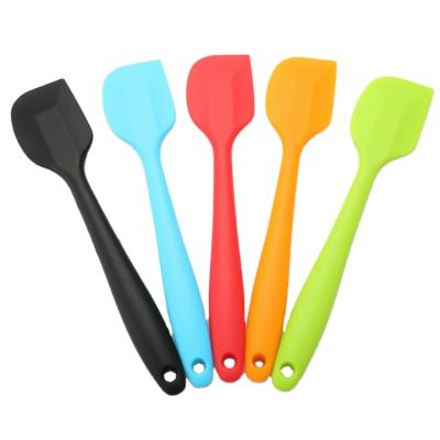 China Integrated Silicone Scraper Cake Cream Viable Baking Spatula for sale