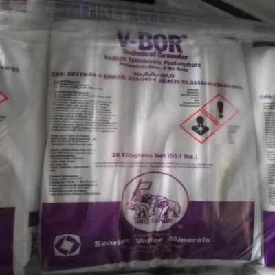 Cina Purezza del decahydrate 99,9% del borace di CAS 12179-04-3 solubile in acqua in vendita