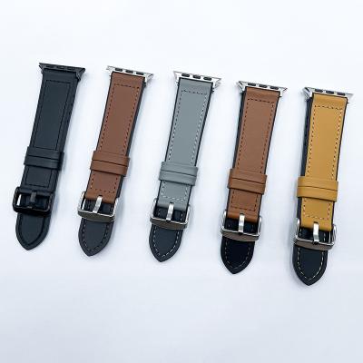 China Leather New Watch Strap Wholesale of genuine leather watch straps Genuine leather strap Customized by Chinese factories for sale