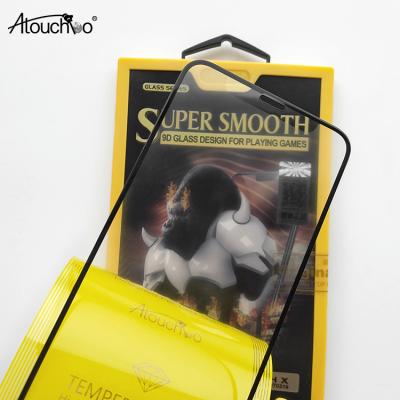 China Atouchbo Anti Glare Anti Fingerprint Matte Transparent Tempered Glass Smooth For iPhone 11 pro 6s 7 8 Max XS XR Screen Protector for sale