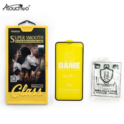 China Mobile Phone Atouchbo Nano Plated 3D Full Coverage 9H Tempered Glass Screen Protector For iPhone XS Max XR XS 8 7 Plus for sale