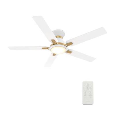 China Contemporary hot sale bldc motor wood ceiling fan worked with Amazon Alexa luxury ceiling fan with light for sale