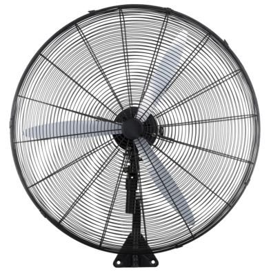 China Hotel 20 26 30 Inch High Quality Low Noise Industrial Fan 3 Speed Metal Hanging Electric Industrial Wall Mounted Fan for sale
