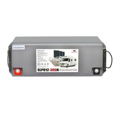 China Power Tools Tools Built-in 12V300AH BMS Lithium SLPO12-300 Ion Battery 10 Years Long Life 4000 Cycles Battery LifePO4 for sale