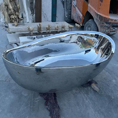 Китай Нержавеющая сталь ванна зеркало полированная мебель ванной Металлическая ванна Модерный дизайн домашнего убранства продается