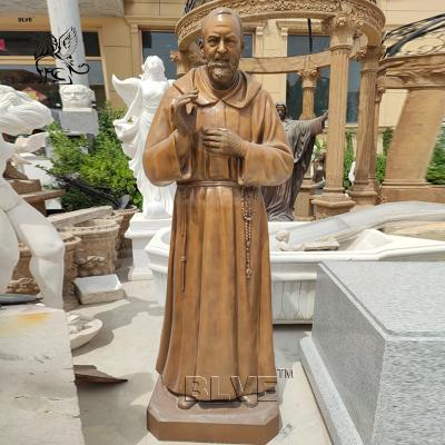 China Estatua del Padre San Pío de Pietrelcina Francisco San Pío Decoración religiosa cristiana en venta