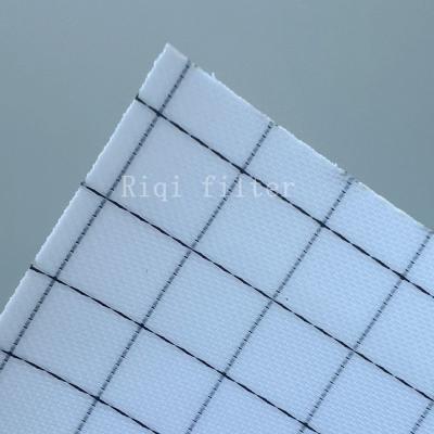 China PA Polyamide 66 1420 Mono Filament Antistatic Grid Pattern Filter Cloth For Palm Oil Press Plate Filter for sale