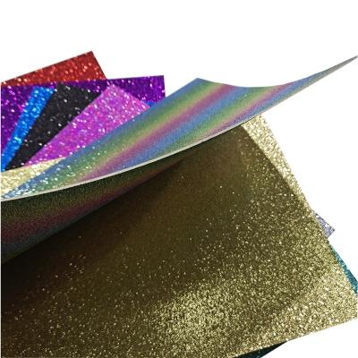 China World 800G Glitter Paper Rogue Craft Cardboard Custom Size Two Sides Glitter Card DIY for sale