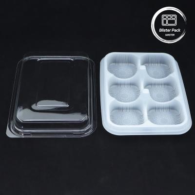 China Envases de bolsas de panadería Contenedores desechables de alimentos con tapas para postres Tiendas de repostería en venta
