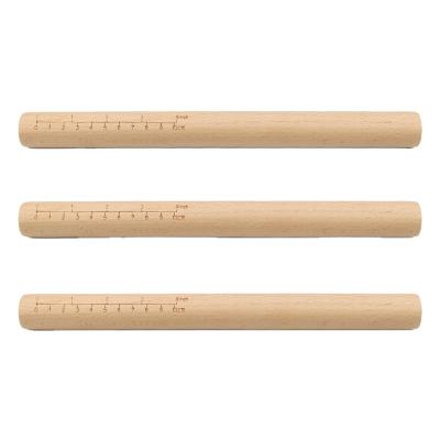 China Best Selling Natural Sustainable Beech Wood Dumpling Pins for sale