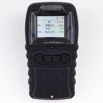China Detector de fugas de gases de combustión portátil Multi Analisador de biogás con bomba de muestreo incorporada 4 en 1 en venta