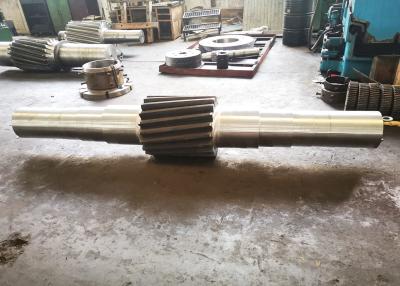 China 3000mm Transmission Gears Length Left Hand Helical Spline Shaft Main Drive for sale