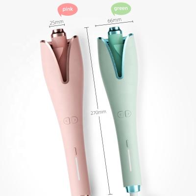 China Factory Manufactured Four Speed Temperature Control Ceramic Follow Switch Curling Iron Women Automatic Hair Curler for sale