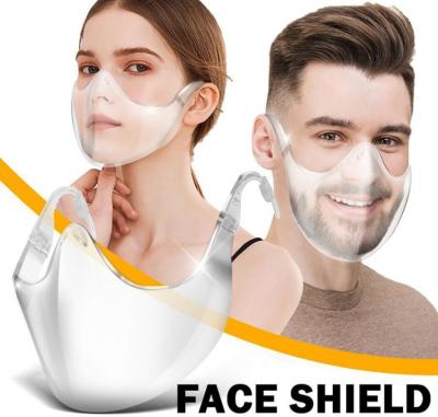 China TUV 15CM Anti Fog PC Plastic Protective Transparent Face Shield for sale