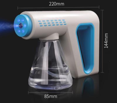 China Arma de pulverizador leve azul da névoa do Sanitizer da desinfecção do ajuste de duas velocidades manual à venda