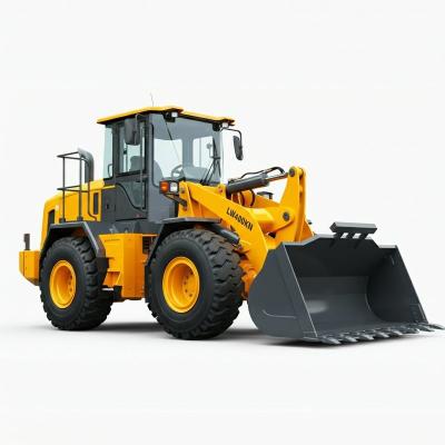 China 4 Ton LW400KN Pilot Control Joystick Wheel Loader 2.4m3 Bucket for sale