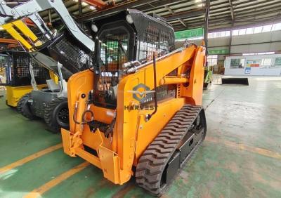 China Powerful Tracked Skid Steer Loader TS125 1500kg With 0.6m3 Bucket 140hp zu verkaufen