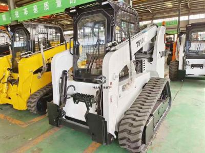 China China Tracked Skid Steer Loader TS100 Rated Load 1000kg with 74.9kw Engine zu verkaufen