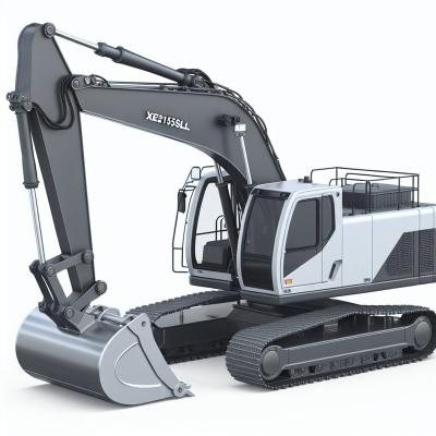 Chine Excavateur amphibie XE215SLL avec 15 m de débit 0,45 M3 de capacité de seau à vendre