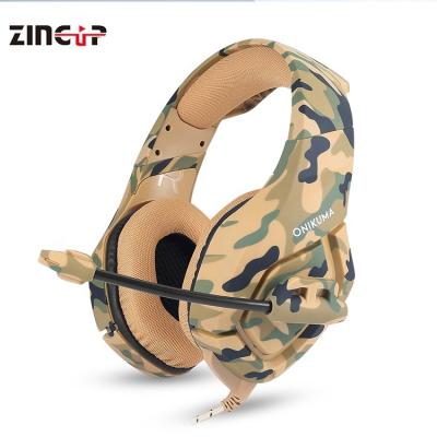 China PS4 Stereo Sound Accessory Quality Large Earphone Camouflage Gaming Headset for sale