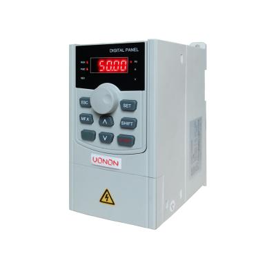 China Simple Industrial Equipment Ect Universal MINI VFD 220V to 0.4KW-3.7KW 1PH Three Phase AC Driver Motor Inverter Frequency Converter Speed Controller for sale