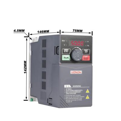 China 220V/380V Ect Industrial Equipment Single/Three Phase AC Controller Speed Converter Frequency Inverter Motor 0.4KW-160kw Motor 0.4KW-160kw Driver High Performance VFD for sale