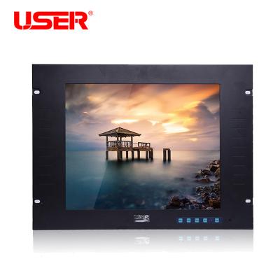 Chine Lancement standard de pixel de moniteur d'écran tactile de bâti de panneau d'affichage à cristaux liquides de 15 pouces à vendre