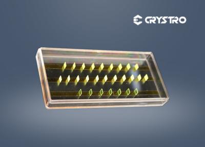 Cina rilevazione di Crystal For γ-Ray di scintillazione ad alto rendimento del Ce GAGG di 10x10x1mm singola in vendita