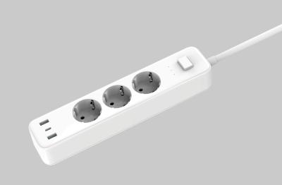 China 32W Smart Power Strip with CE Certifications and Multiple Outlets for sale