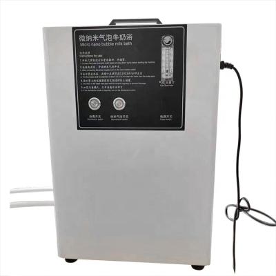 Chine Système de fonctionnement de l'ozone Pink Pet Micro Nano Machine de douche à bulles pour le toilettage au bain de lait à vendre