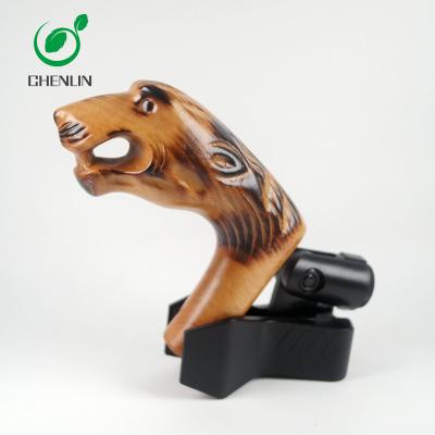 Chine ODM d'OEM découpant la diverse couleur de poignée en bois de parapluie protégeant du vent à vendre