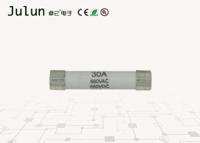 China Cylindrical Cap High Voltage Fuse 30Ma Quick Break Fast Blow Fuse 660v Ac / 660v Dc 6x30mm for sale